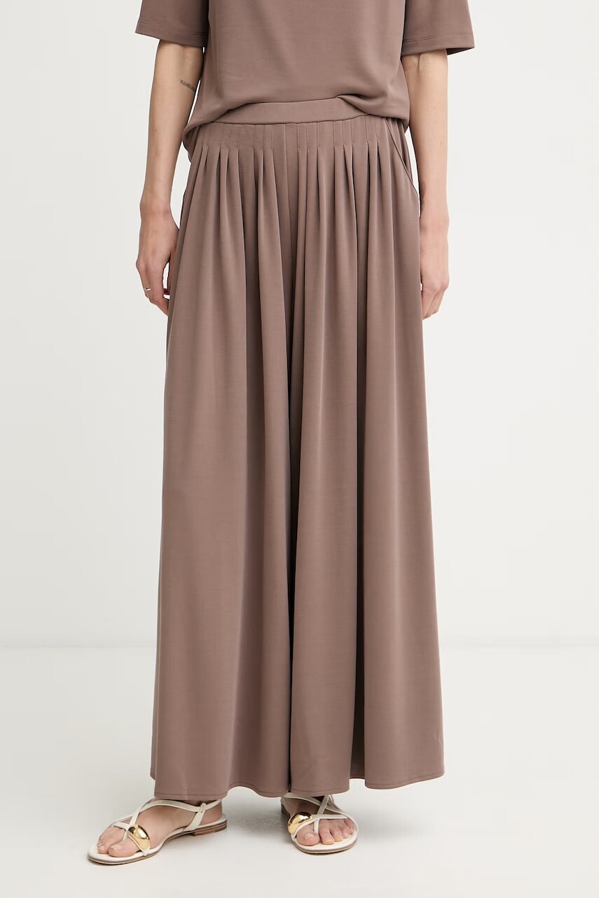 MM by Max Mara nohavice culottes dámske s modalom CICALA
