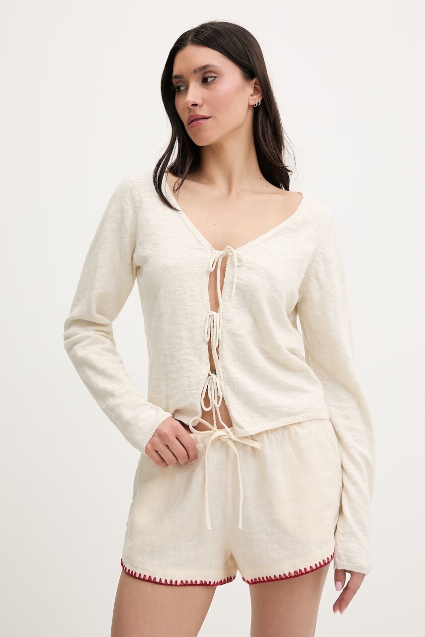 Rip Curl kardigán dámsky bavlnený PACIFIC KNIT CARDI