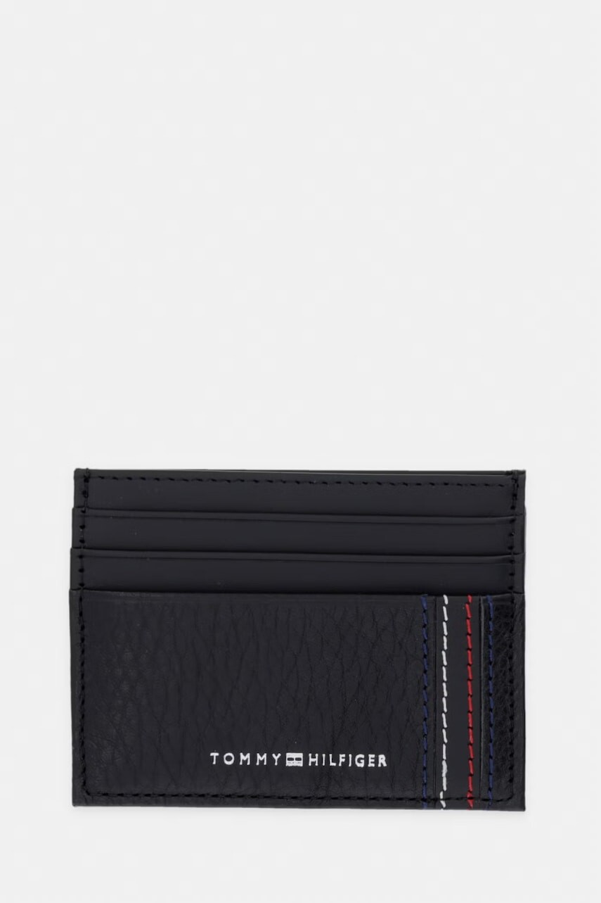 Tommy Hilfiger puzdro na karty pánske kožené