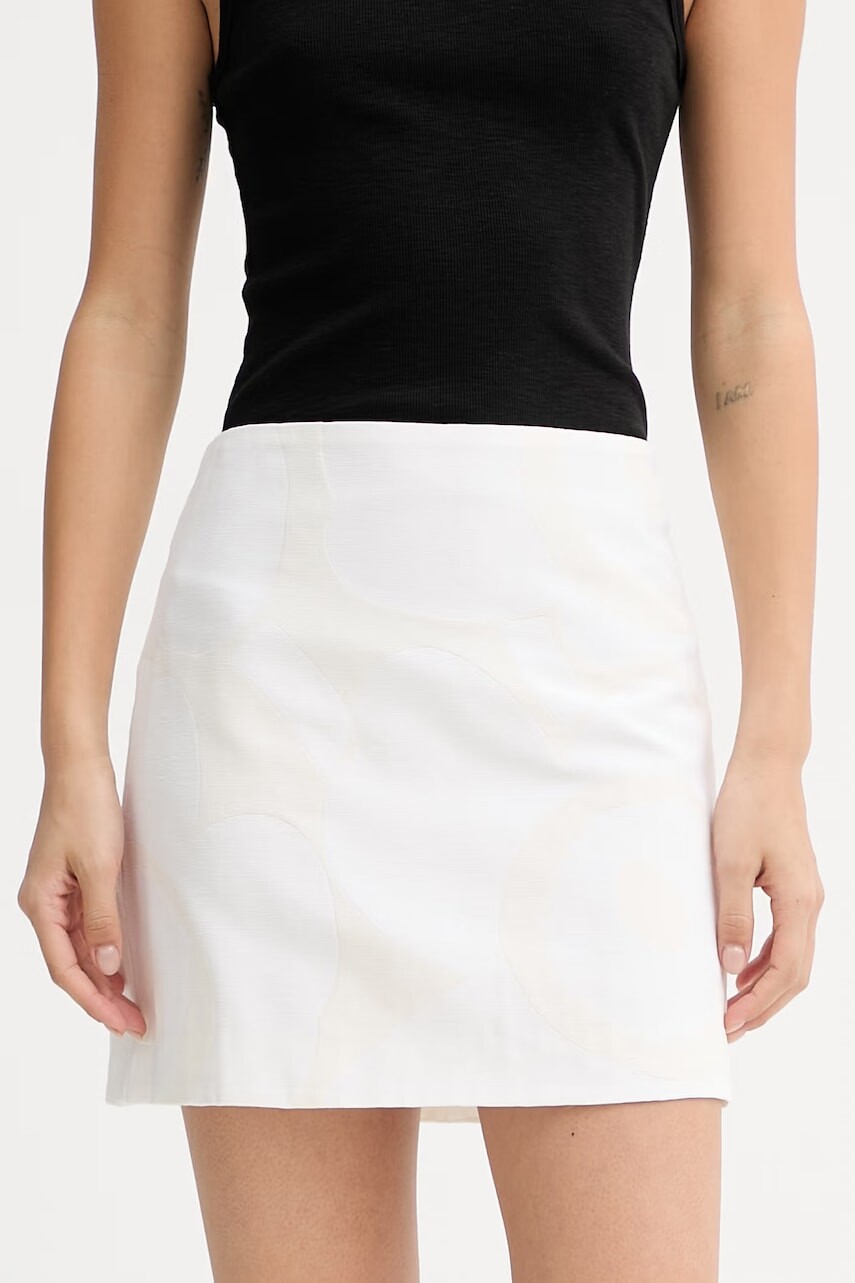 Marimekko sukňa s bavlnou