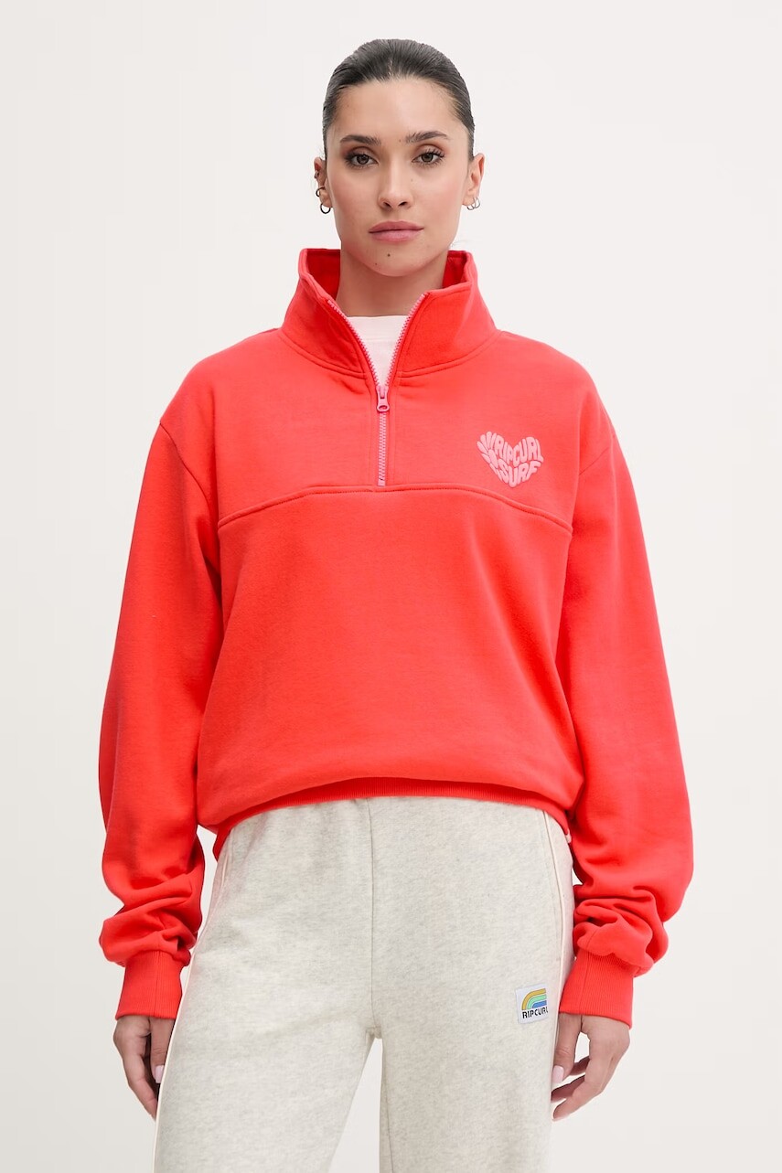 Rip Curl mikina dámska s bavlnou RC HEART
