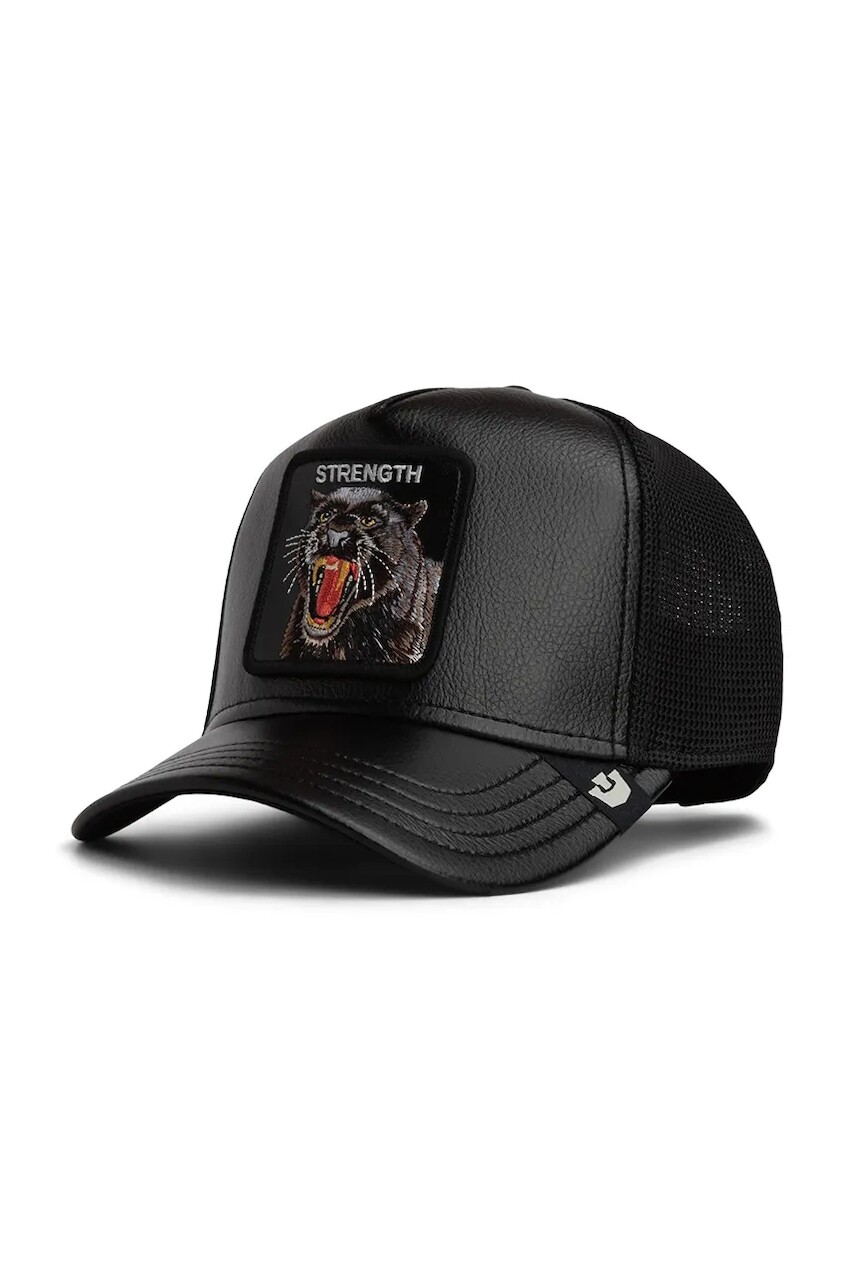 Goorin Bros šiltovka trucker Faux Leather Panther
