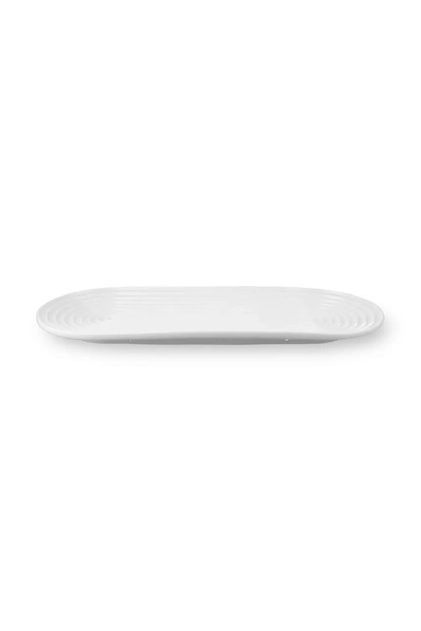 Lyngby servírovací podnos na servírovanie z porcelánu 32 x 14,5 cm