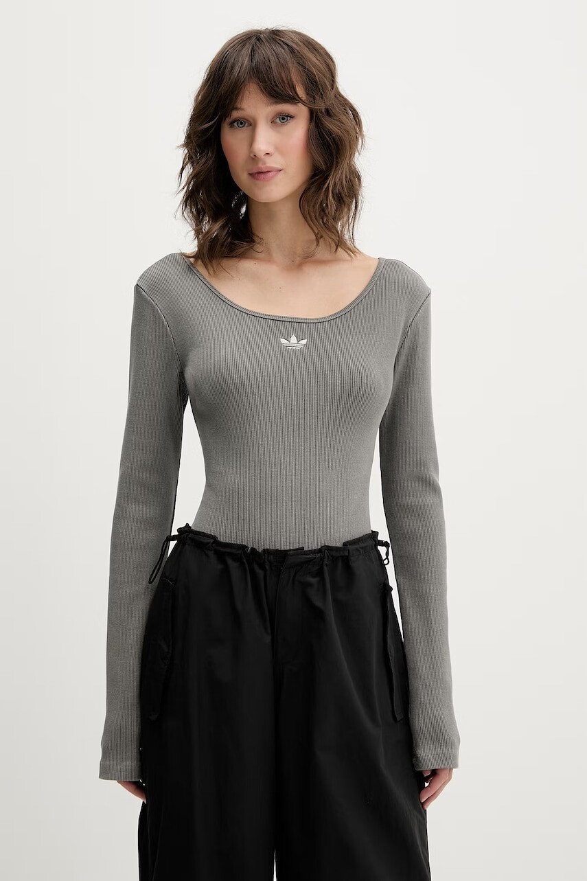 adidas Originals body dámske bavlnené s elastanom