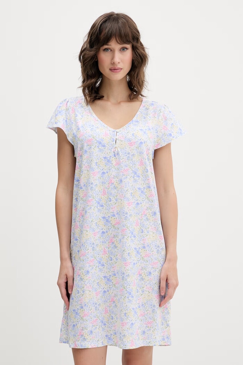 Lauren Ralph Lauren nočná košieľka dámska s viskózou