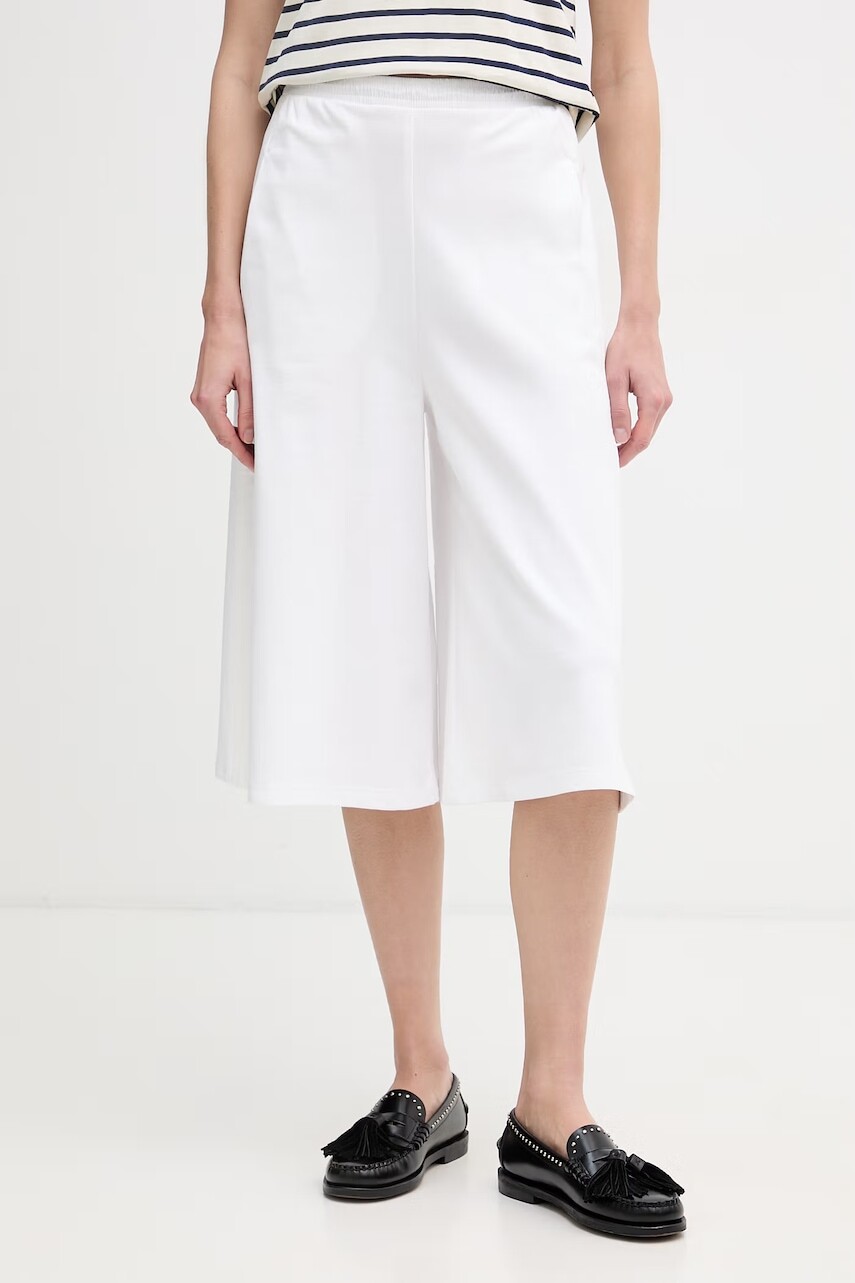 MM by Max Mara bermudy dámske s bavlnou PIOMBO