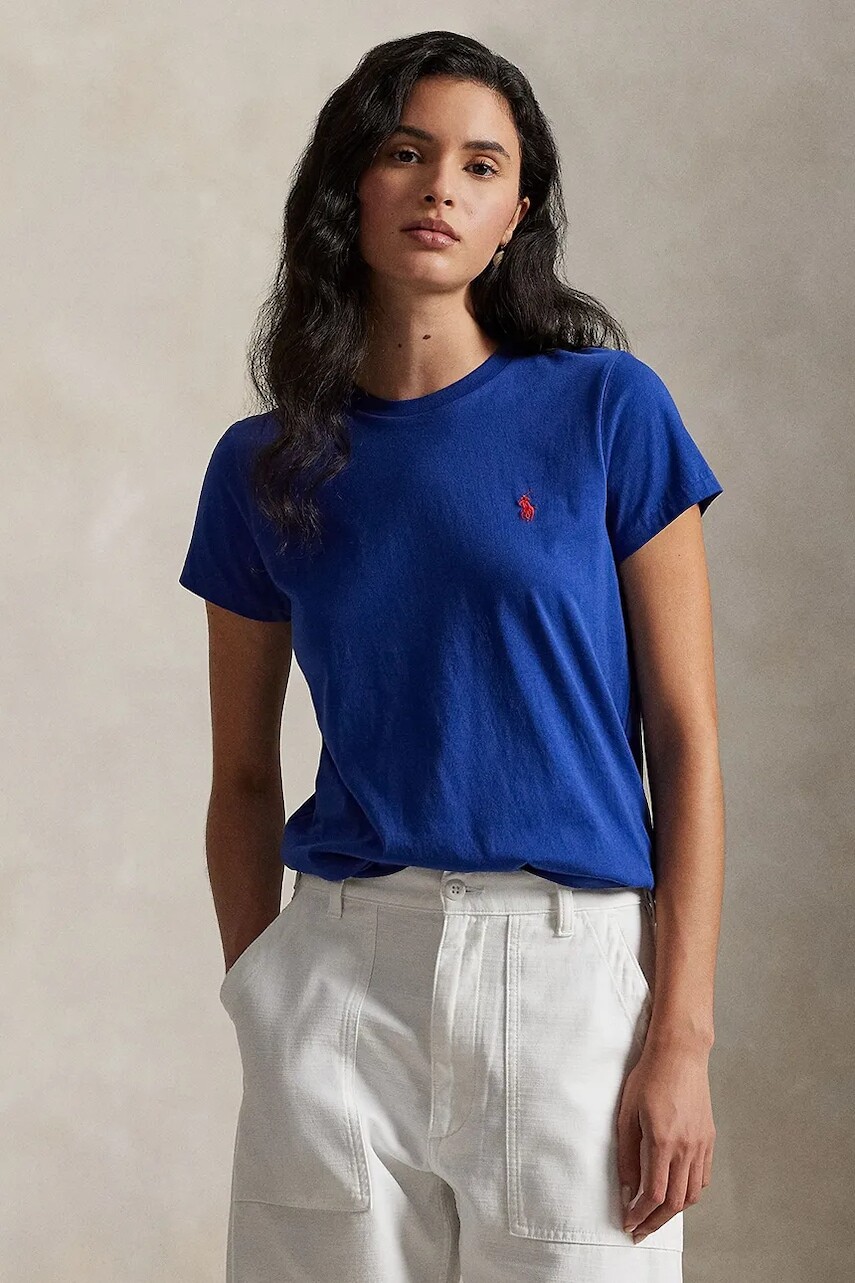 Bavlnené tričko Polo Ralph Lauren 40/1 COTTON JERSEY