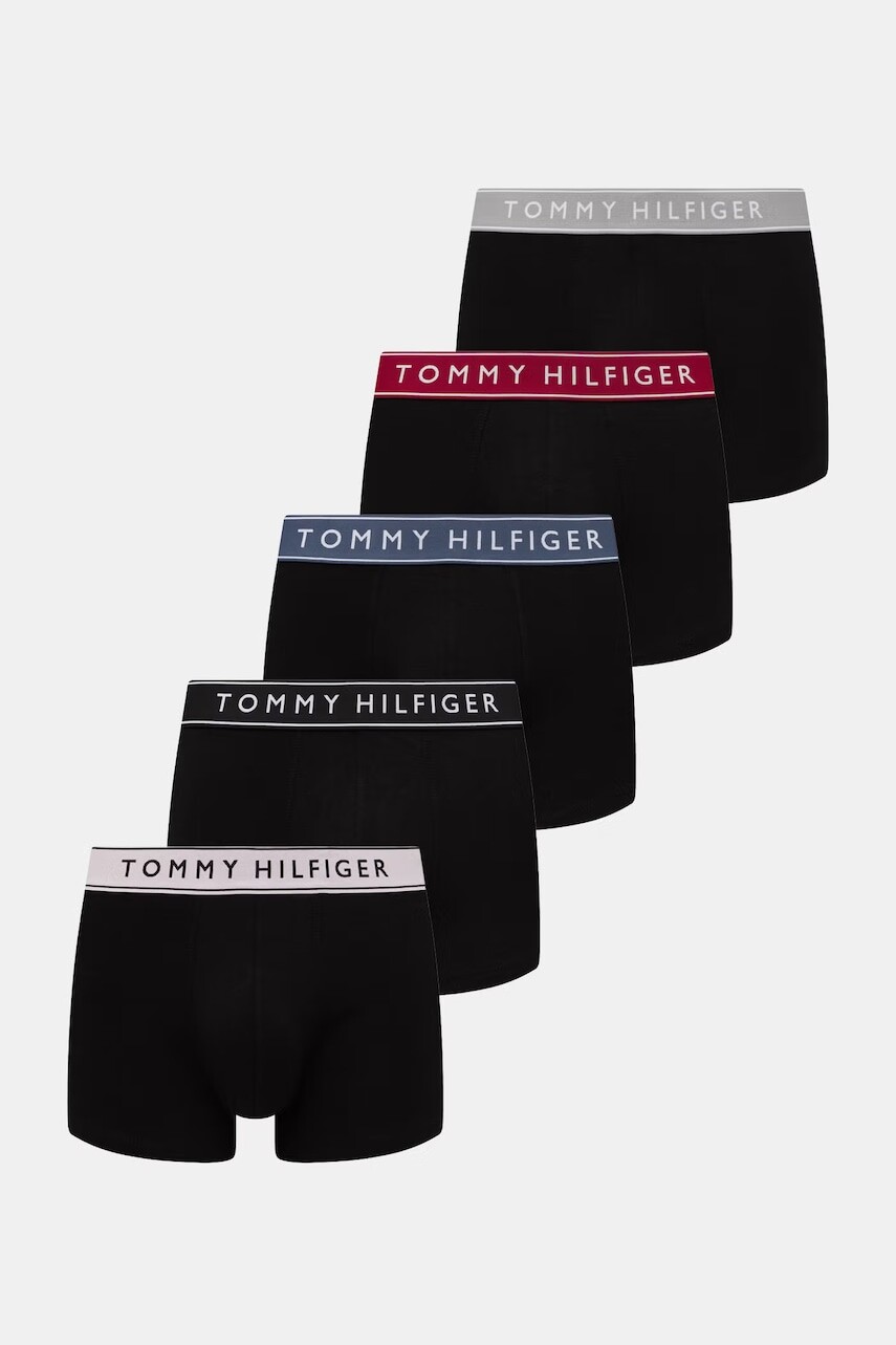 Tommy Hilfiger boxerky pánske s bavlnou 5-pak