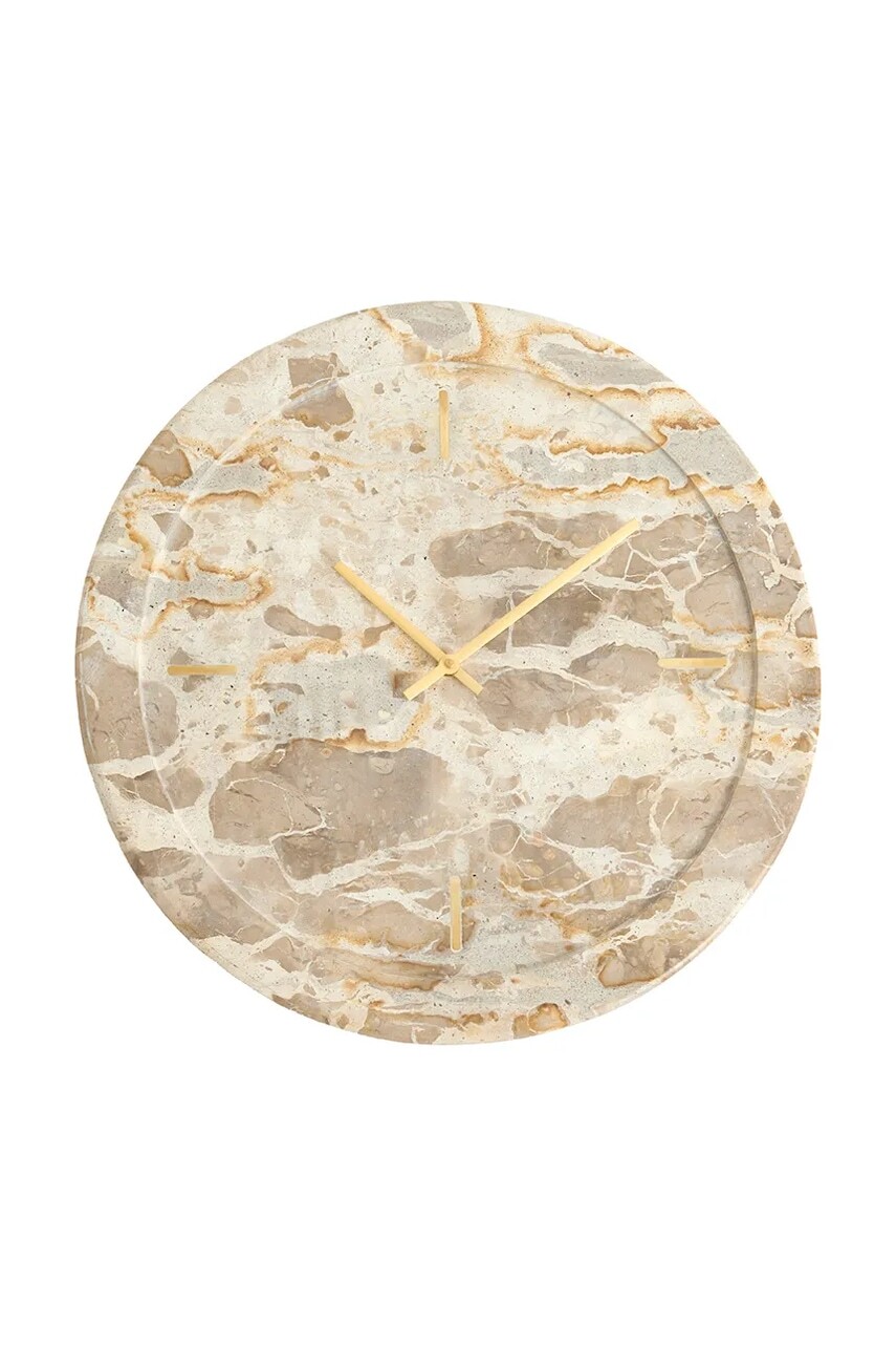 Light & Living hodiny nástenné z prírodného kameňa 41 cm
