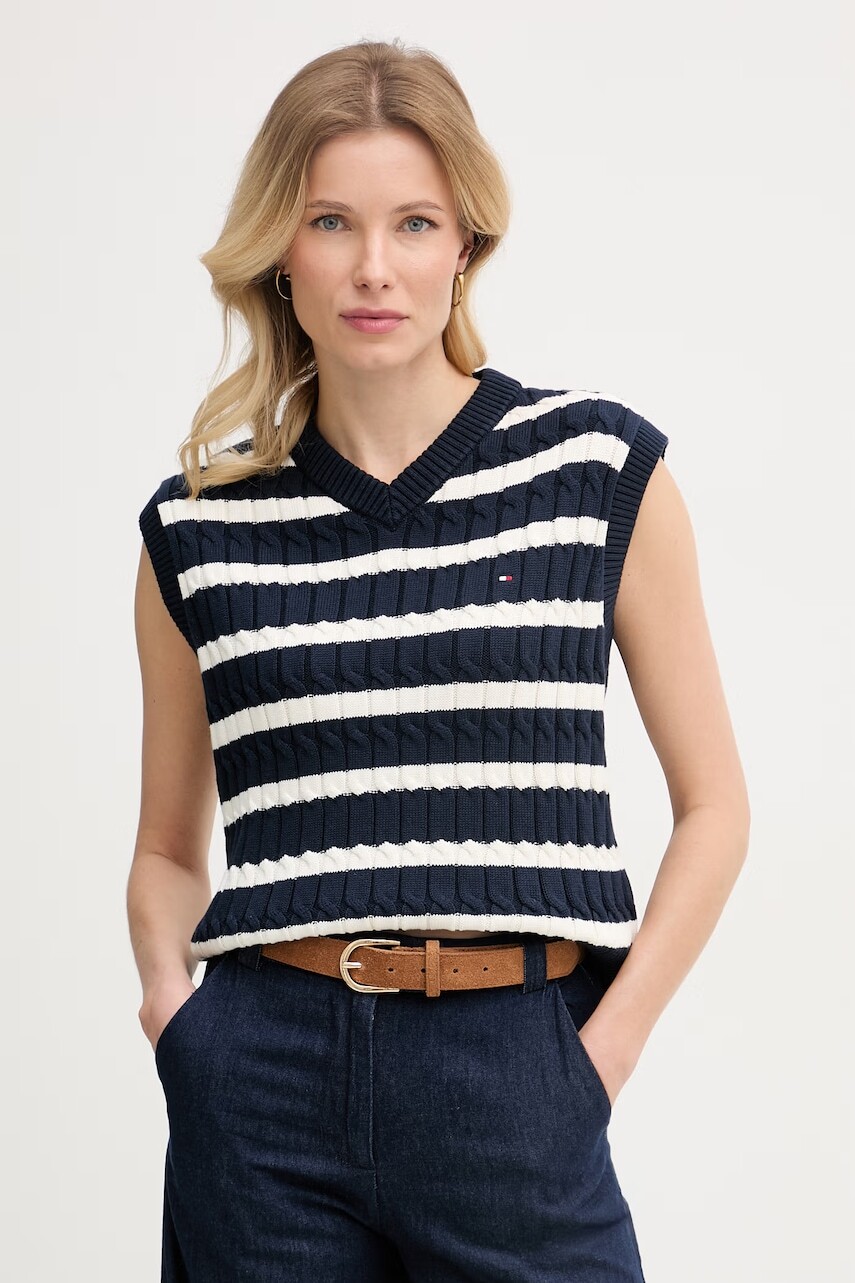 Tommy Hilfiger vesta dámska bavlnená