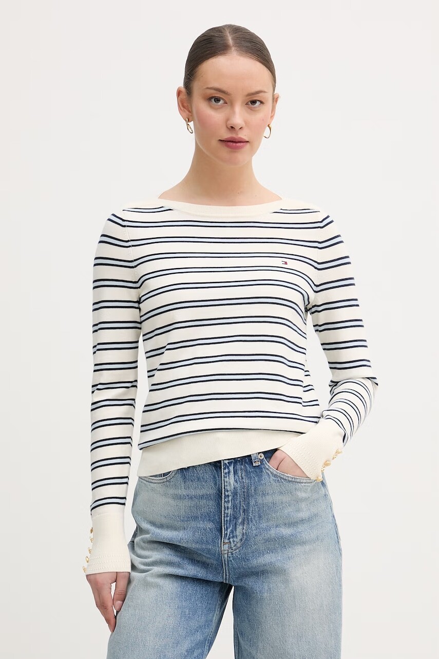 Tommy Hilfiger sveter dámsky s bavlnou