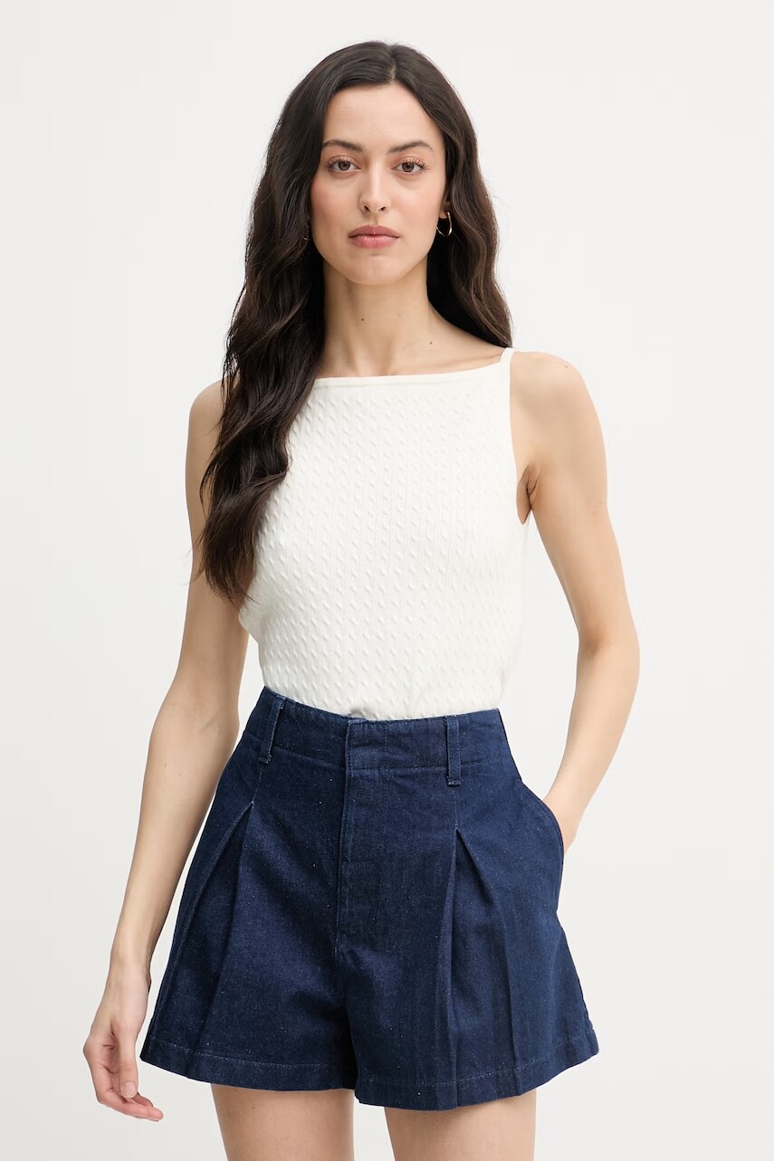Calvin Klein Jeans úpletový top dámsky s bavlnou