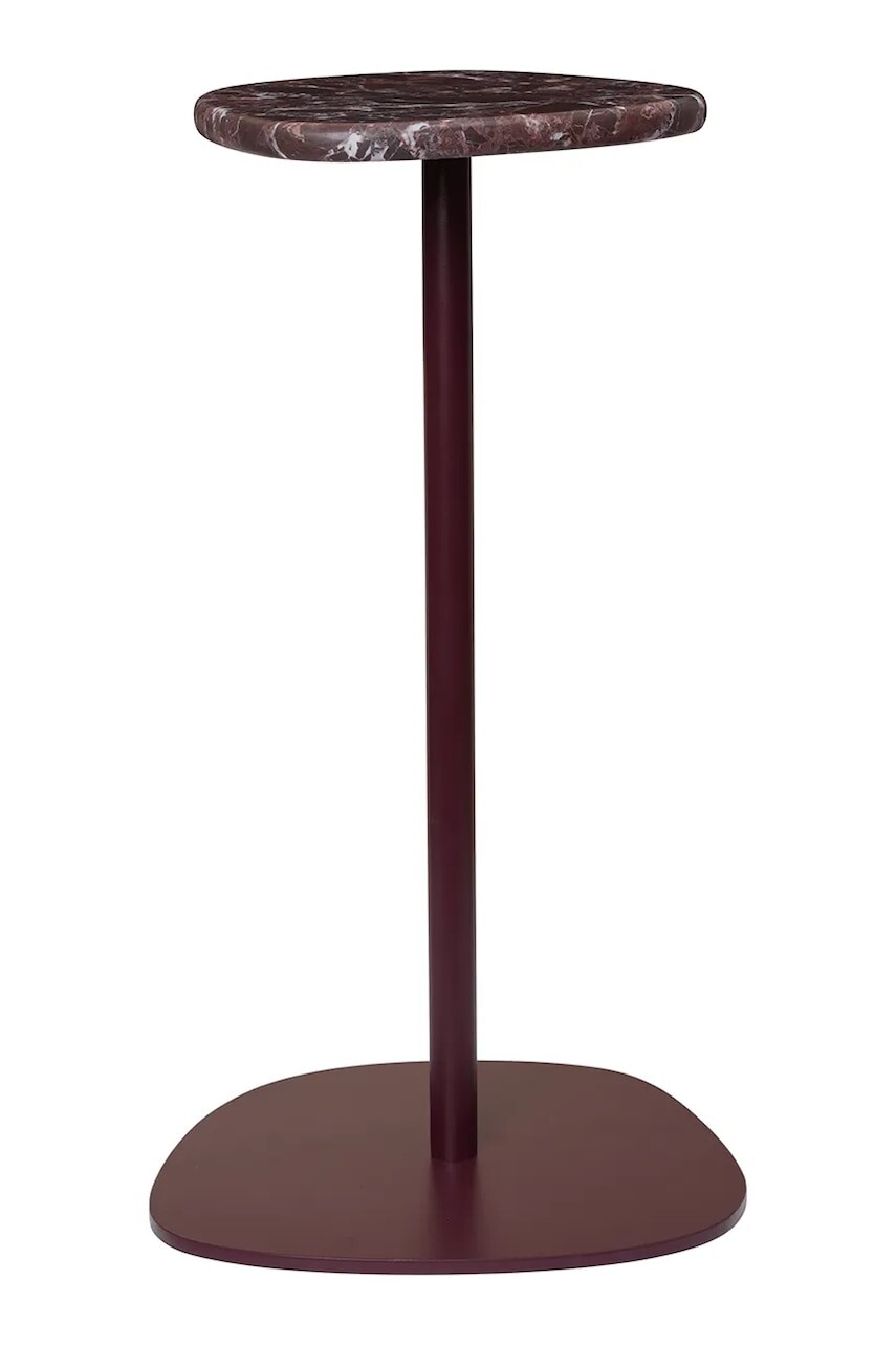 Ferm Living stolík z práškovo lakovanej ocele 56 x 30,6 x 30,4 cm
