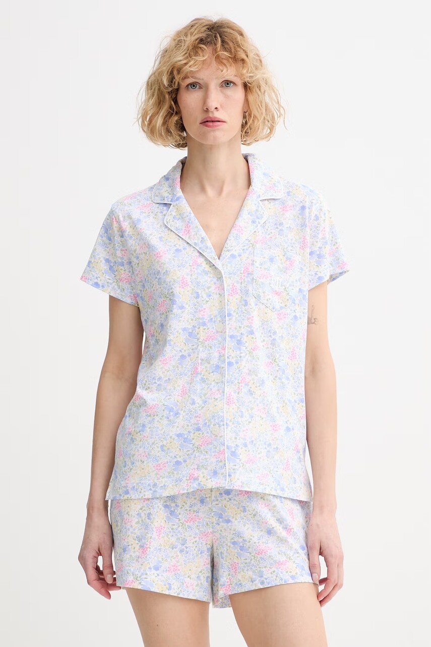 Lauren Ralph Lauren dvojdielne pyžamo dámske s viskózou