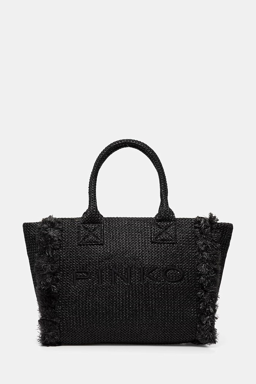 Pinko kabelka typu shopper dámska pletená