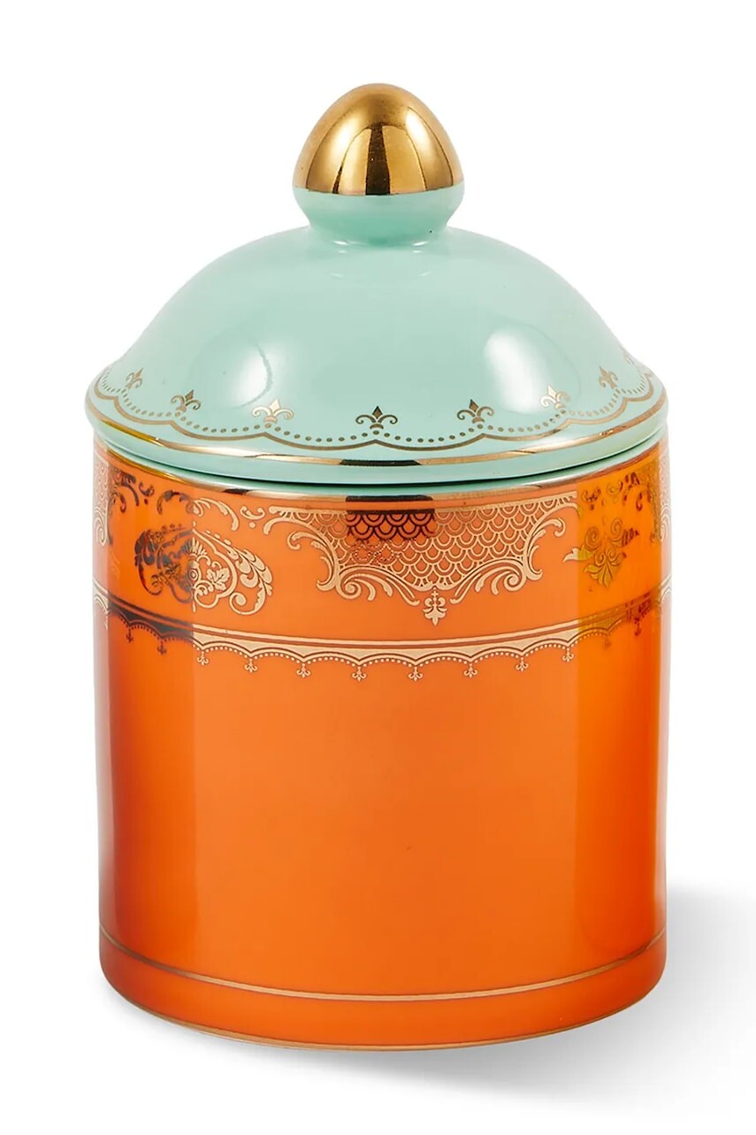 Pols Potten nádoba na skladovanie z glazovaného porcelánu 9 x 14 cm