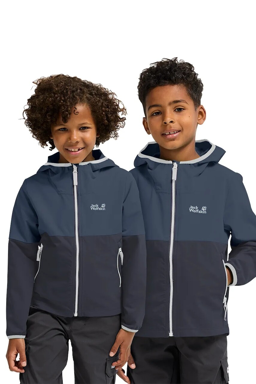 Jack Wolfskin športová bunda detská SANDBIRD HOODED JKT K