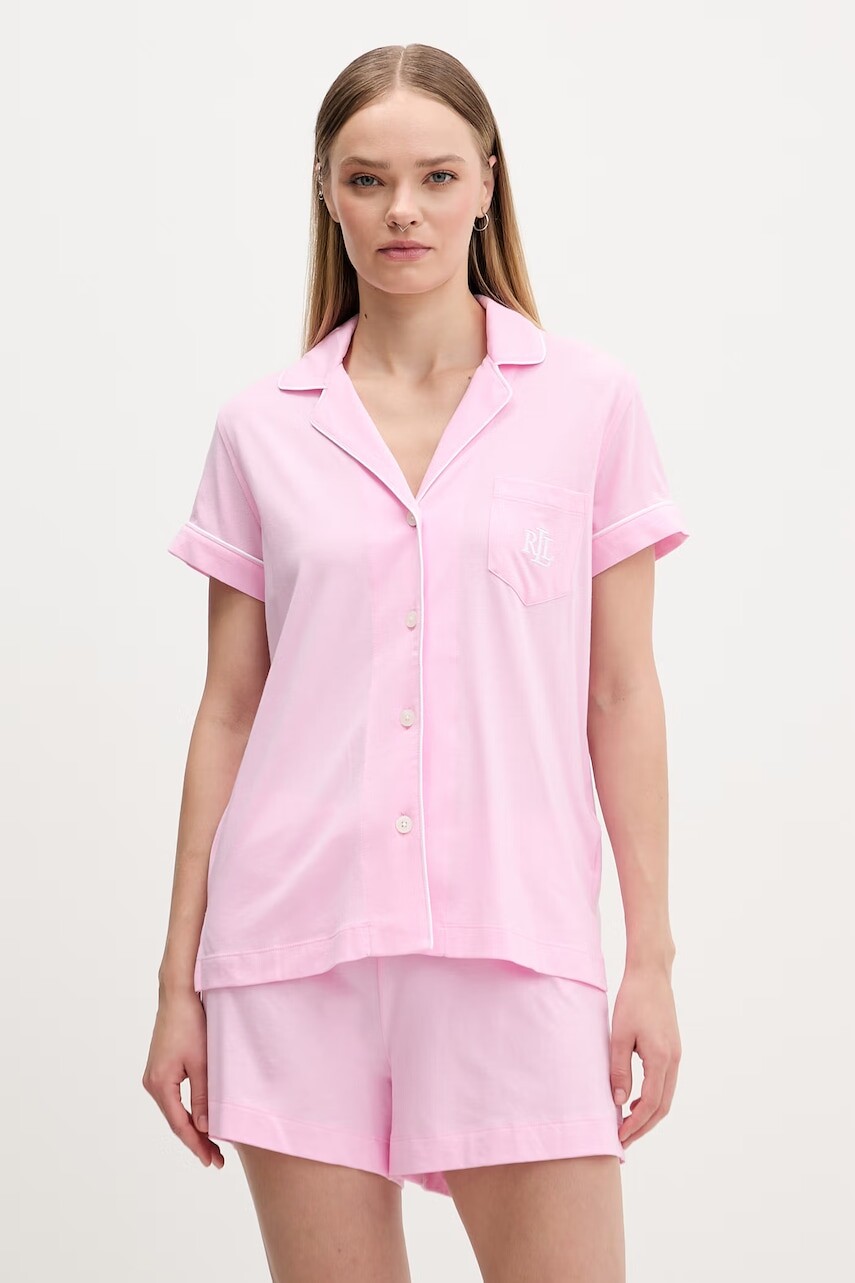 Lauren Ralph Lauren pyžamo dámske s bavlnou