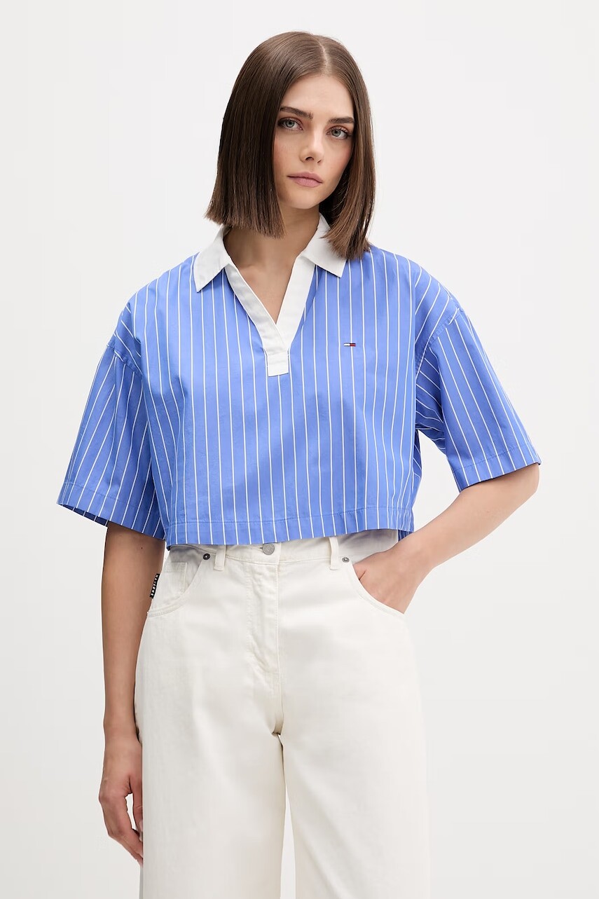 Tommy Jeans blúzka dámska bavlnená