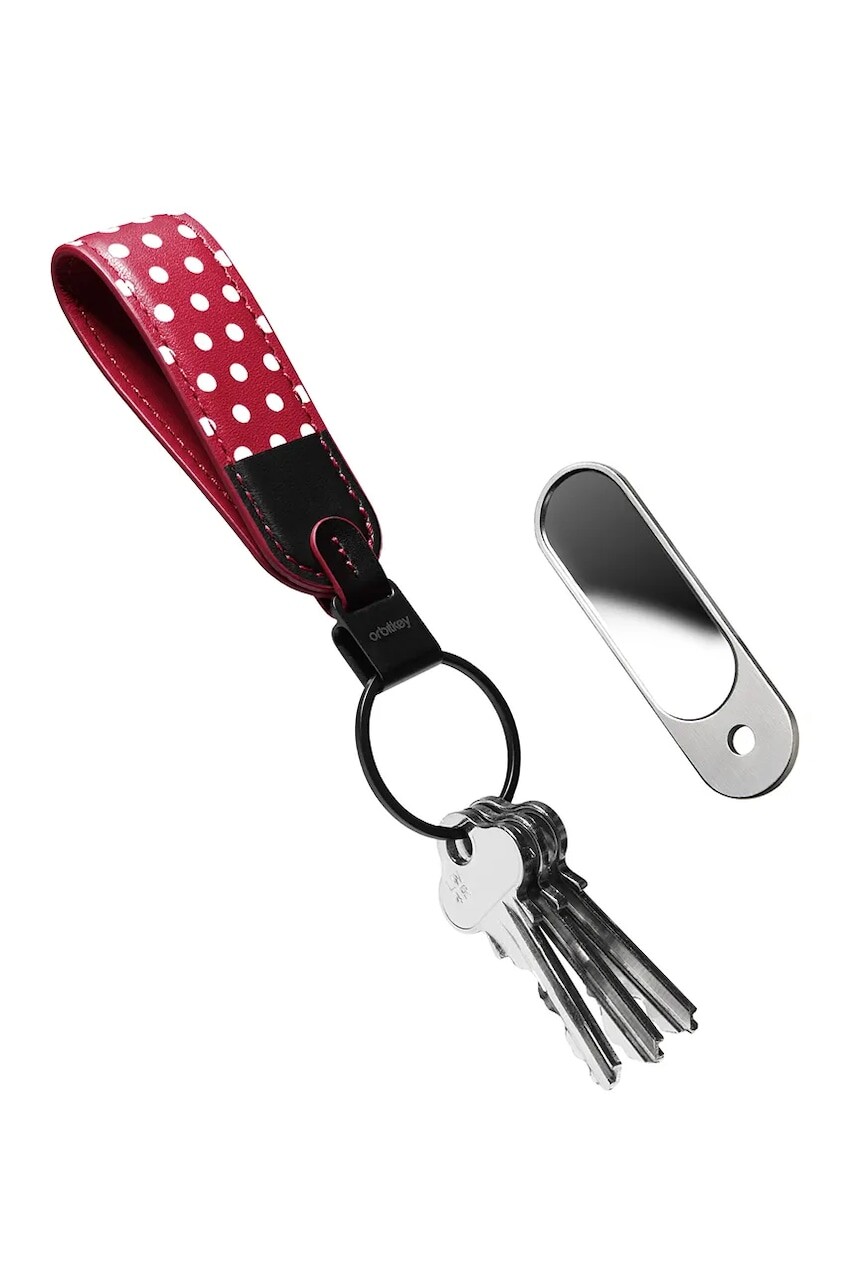 Orbitkey prívesok z prírodnej kože 18,2 x 17,5 x 3 cm