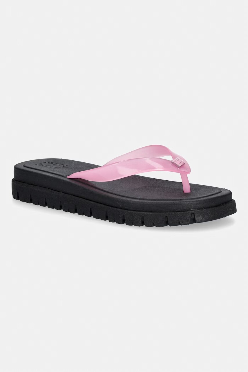 Tommy Jeans šľapky dámske TJW CLEATED JELLY SUMMER SANDAL