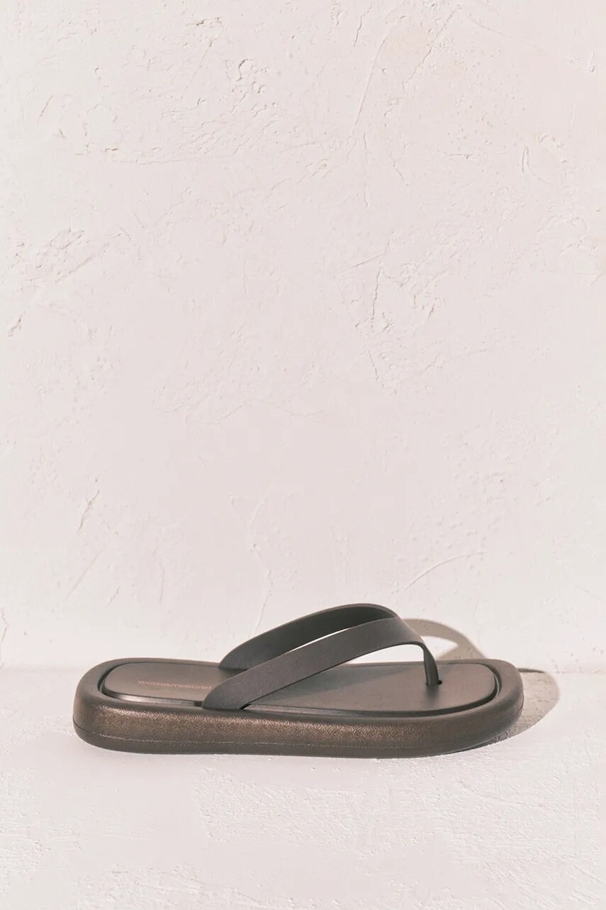 women'secret šľapky dámske SI FLIP FLOP CHOCOLAT