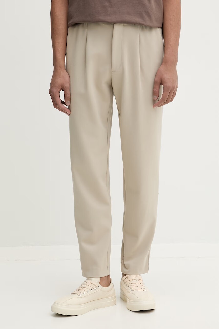 Calvin Klein nohavice pánske s viskózou