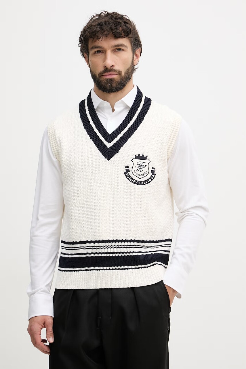 Tommy Hilfiger vesta pánska bavlnená
