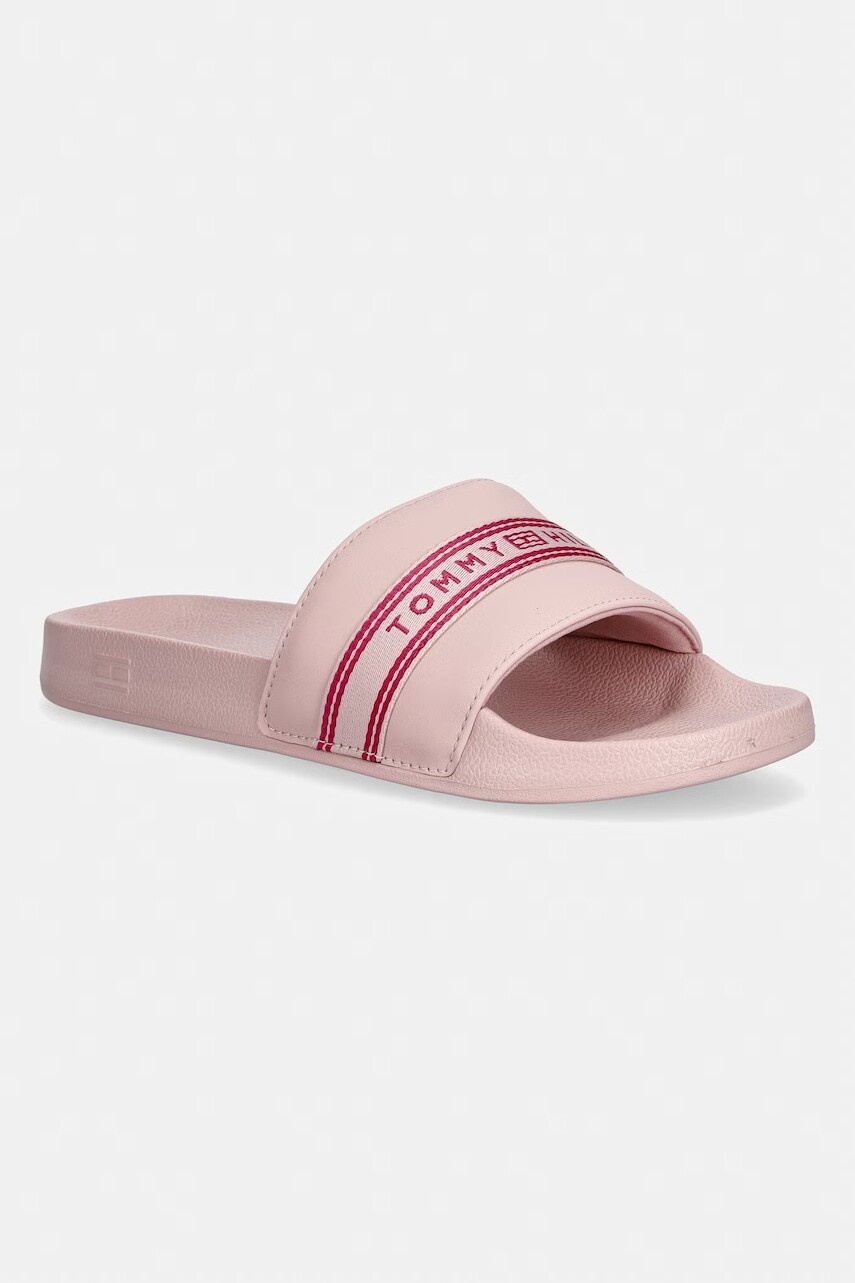 Tommy Hilfiger šľapky na plávanie dámske TH WEBBING POOL SLIDE
