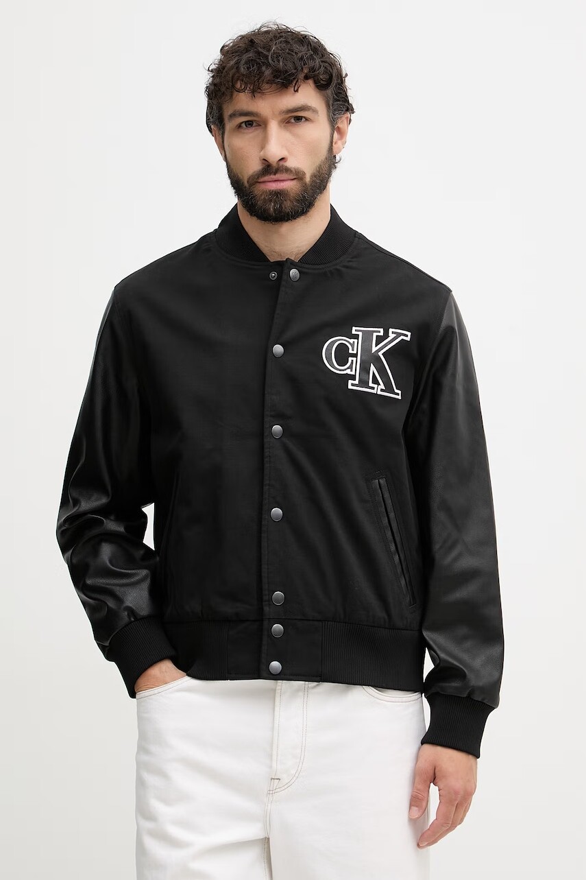 Calvin Klein Jeans bejzbalová bunda pánska