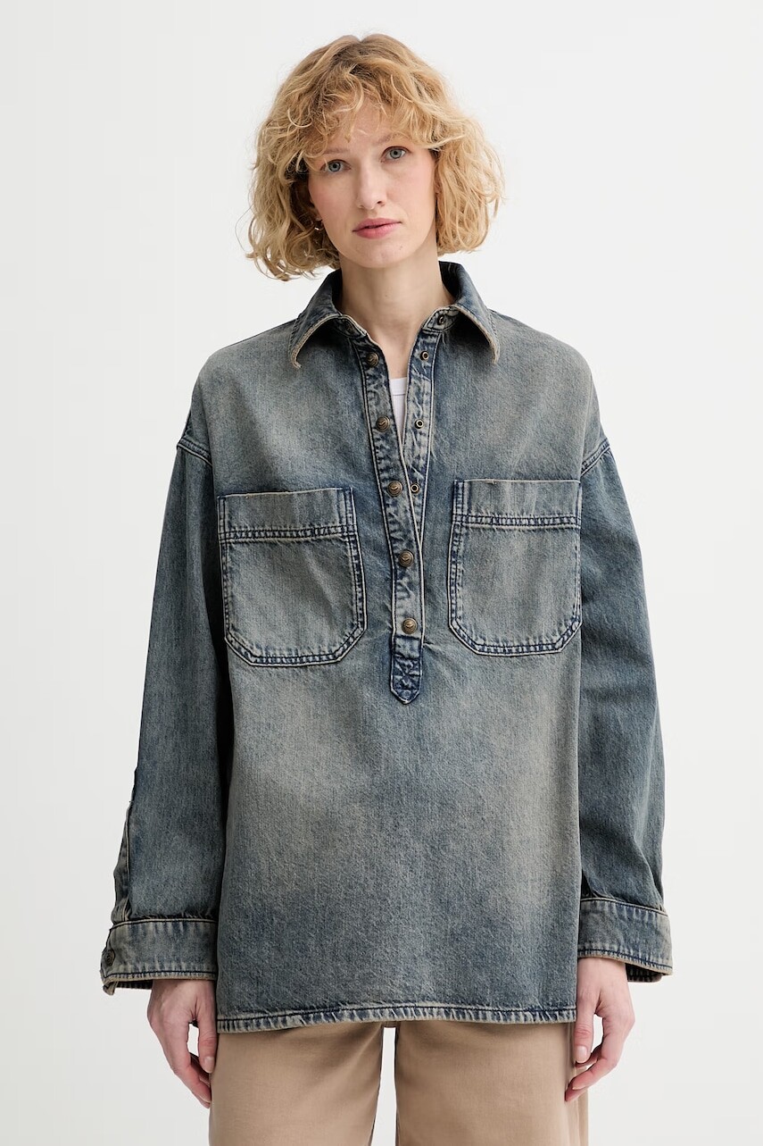 Zadig&Voltaire mikina dámska rifľová