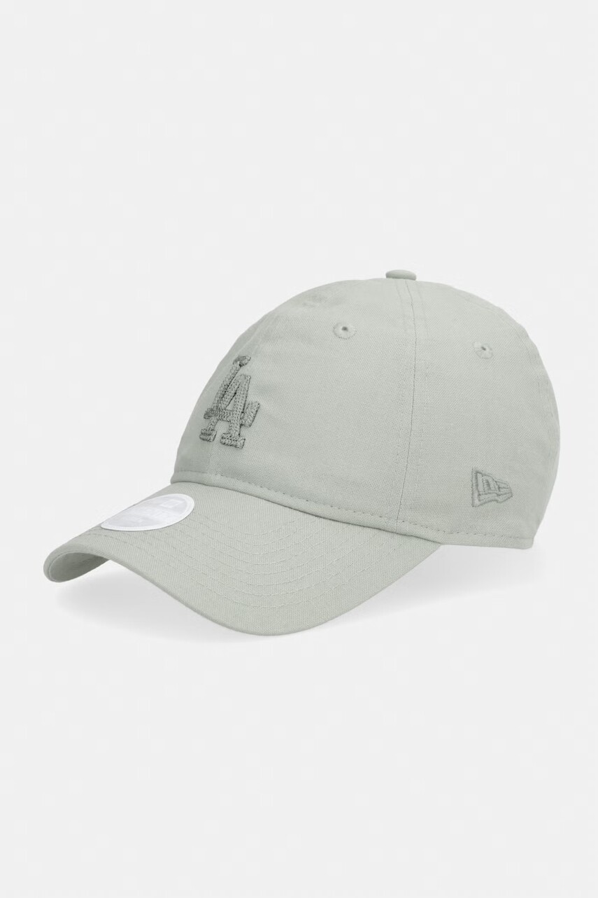 New Era čiapka so šiltom s prímesou ľanu MIDI LINEN 920 LA DODGERS