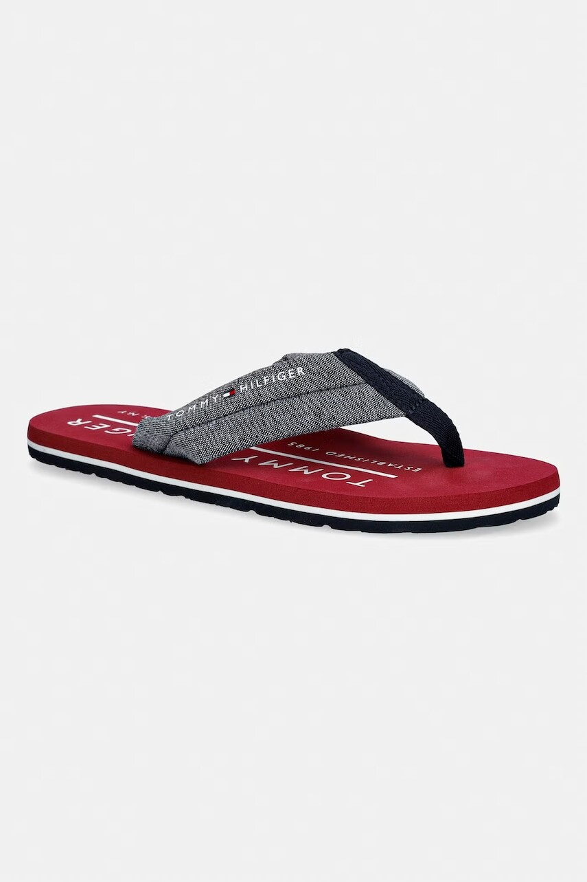 Tommy Hilfiger šľapky pánske HILFIGER CHAMBRAY BEACH SANDAL