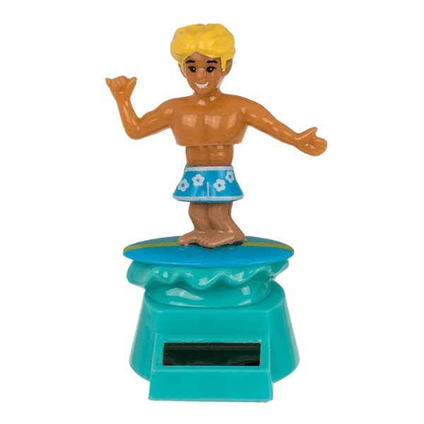 Solárna postavička surfer