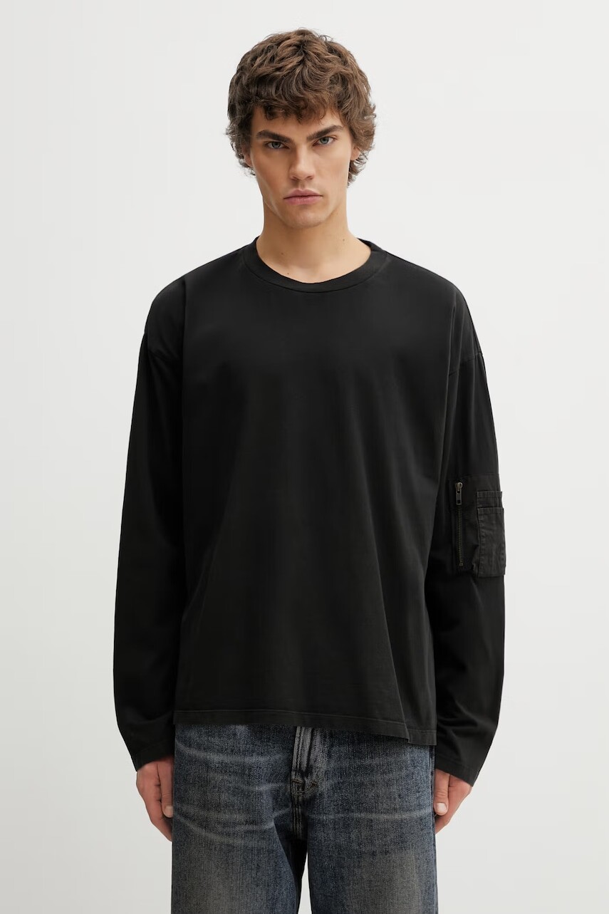 MM6 Maison Margiela dlhý rukáv pánsky bavlnený