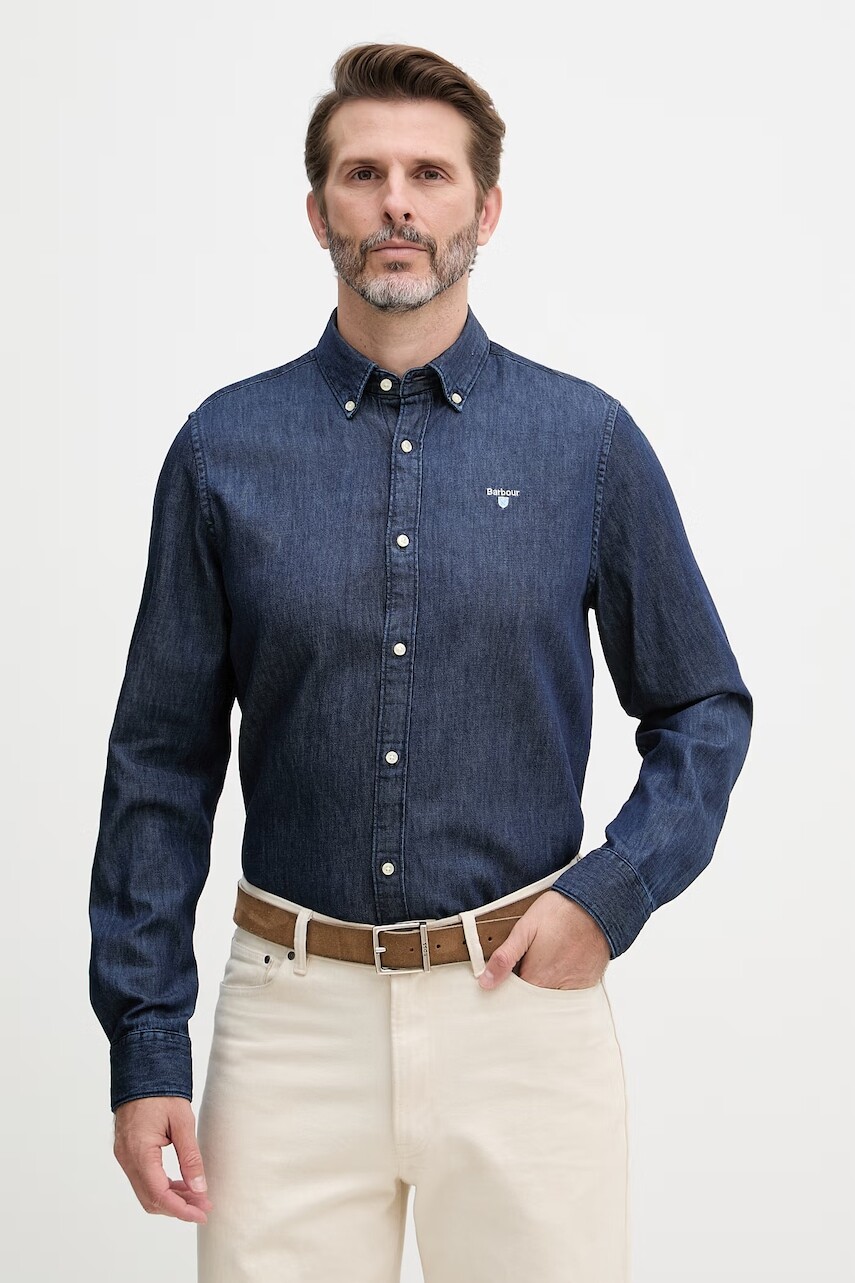 Barbour košeľa pánska rifľová
