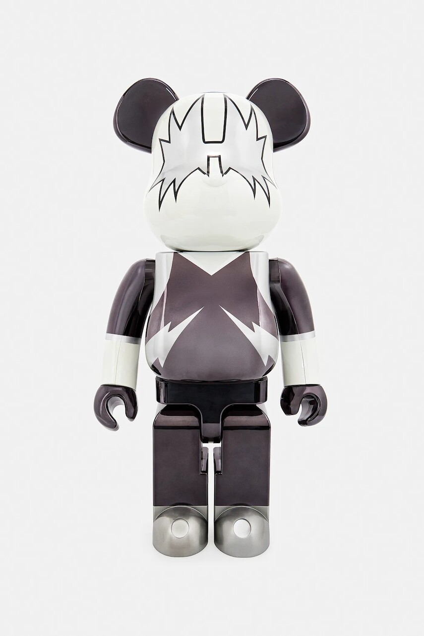Dekoračná figúrka Medicom Toy Be@rbrick KISS Space Man Chrome Ver. 1000%