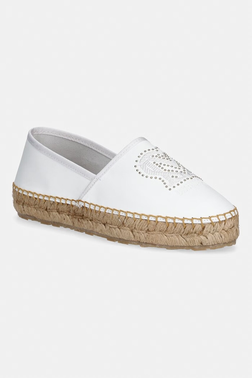 Love Moschino espadrilky dámske kožené