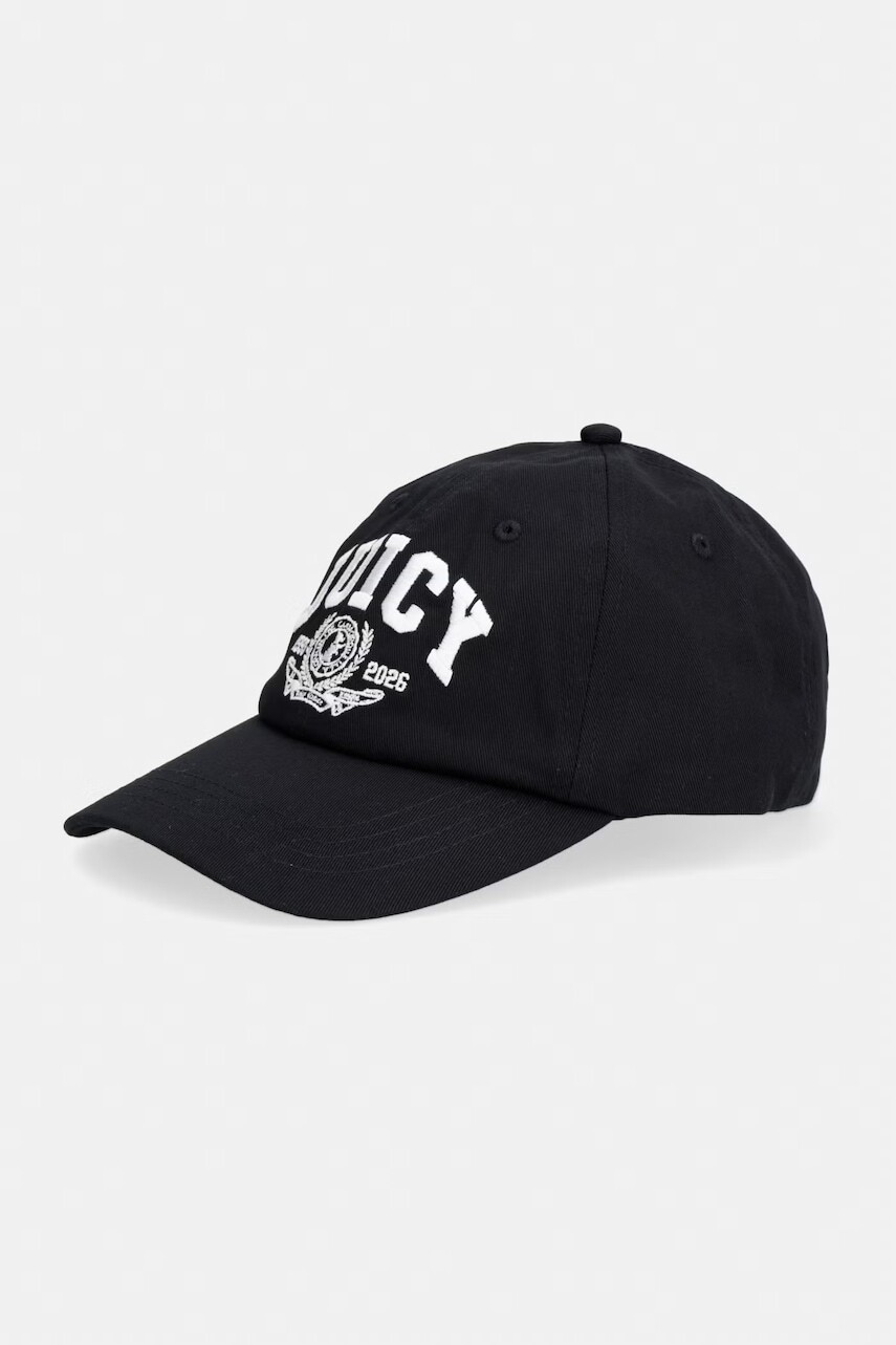 Juicy Couture čiapka so šiltom dámska bavlnená CREST CAP