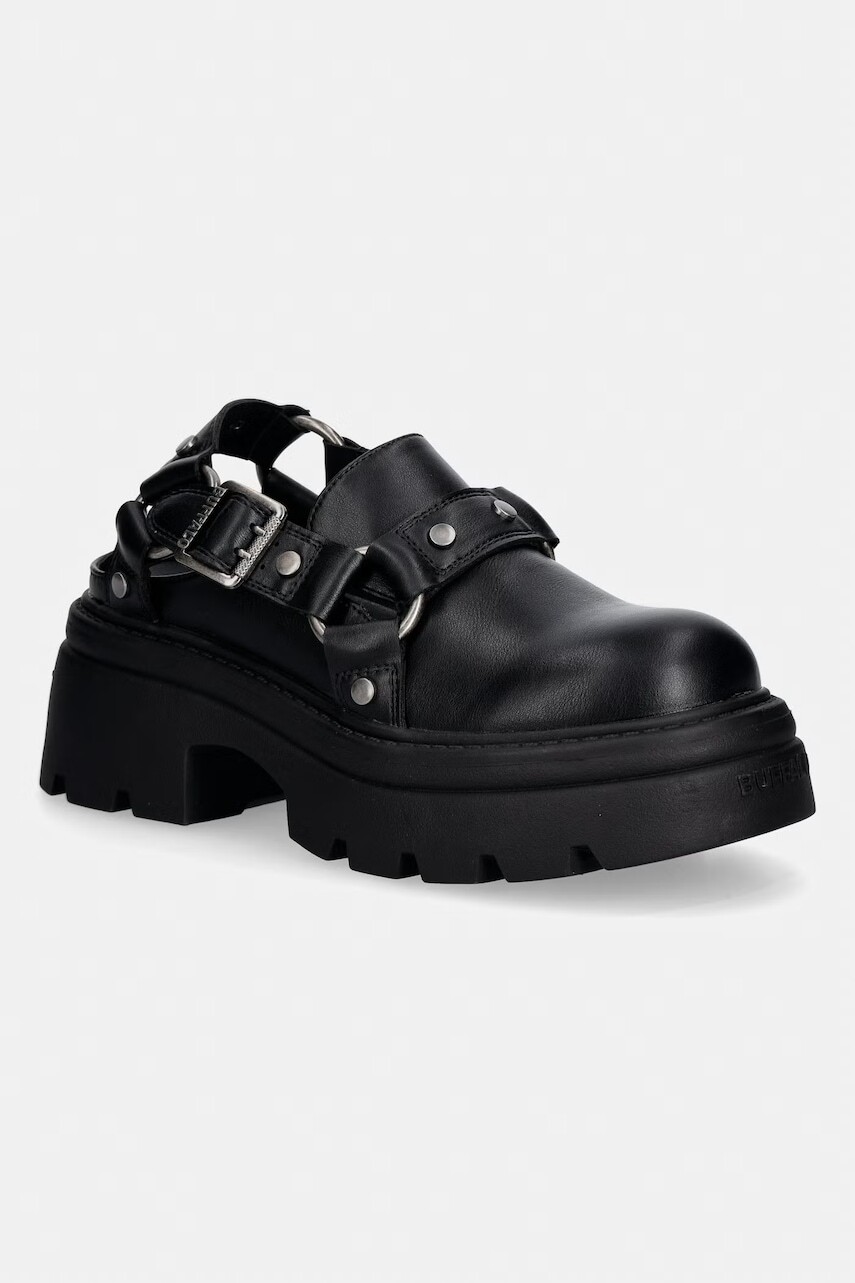 Buffalo sandále so zakrytými prstami dámske Vega Clog Buckle