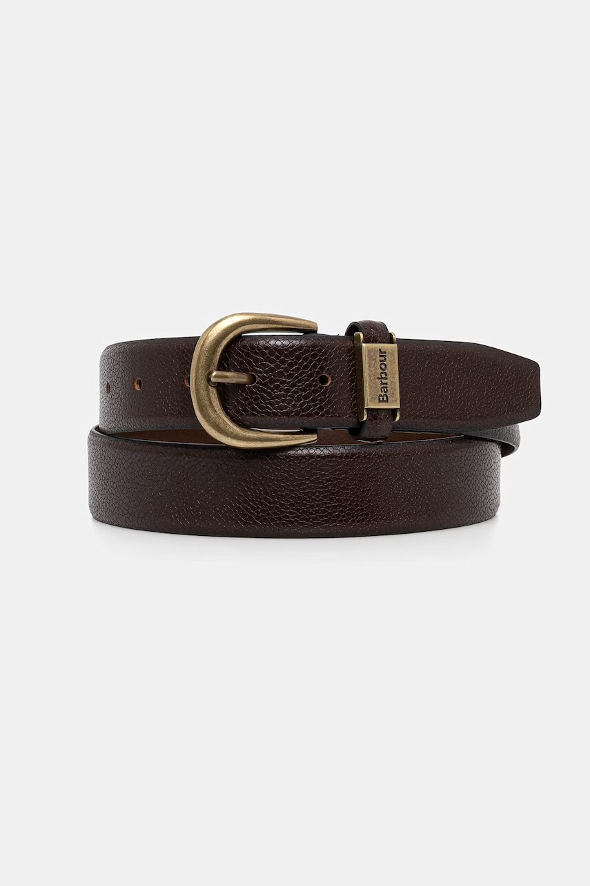 Barbour opasok pánsky kožený Clyde