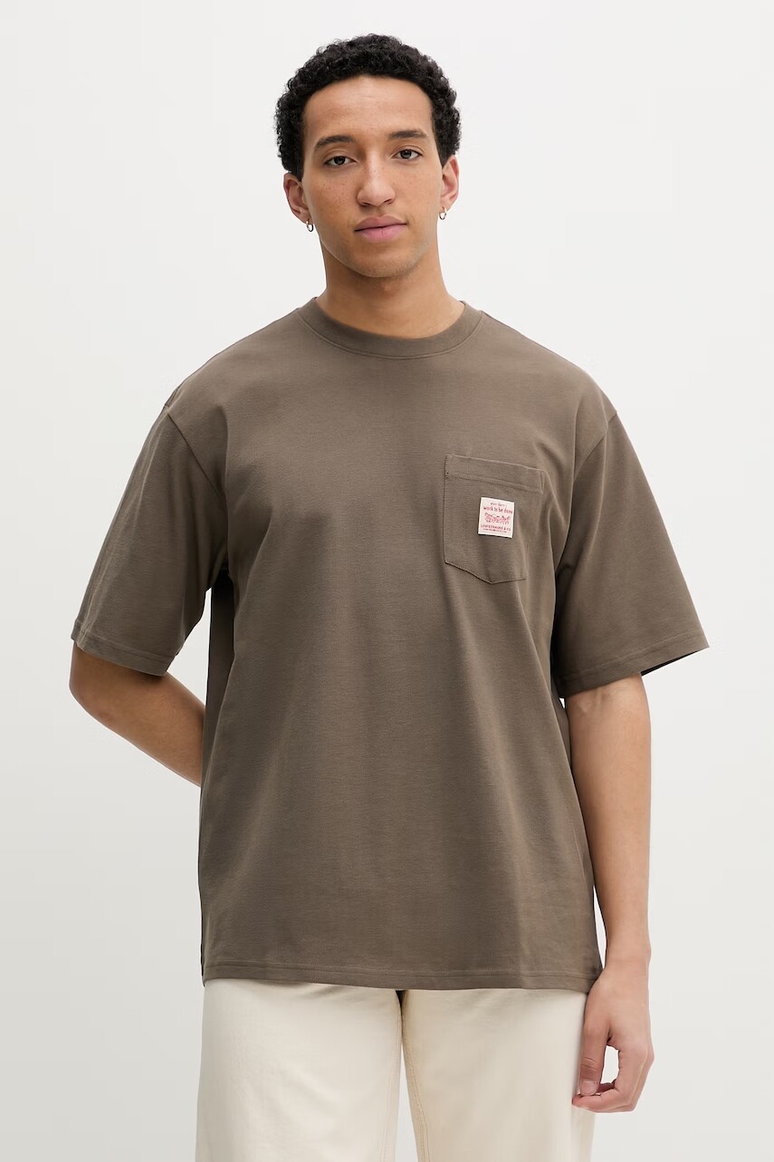 Levi's tričko pánske bavlnené SS TEE x WORKWEAR
