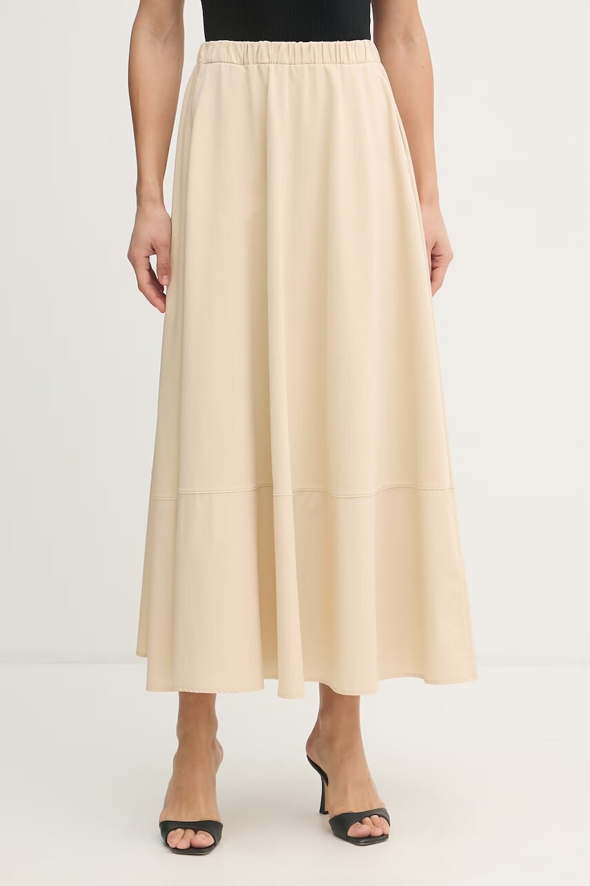 MM by Max Mara sukňa s bavlnou RIBES