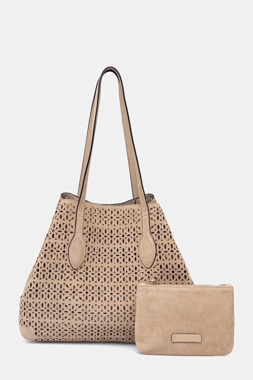 Gianni Chiarini kabelka typu shopper dámska semišová MASHUP