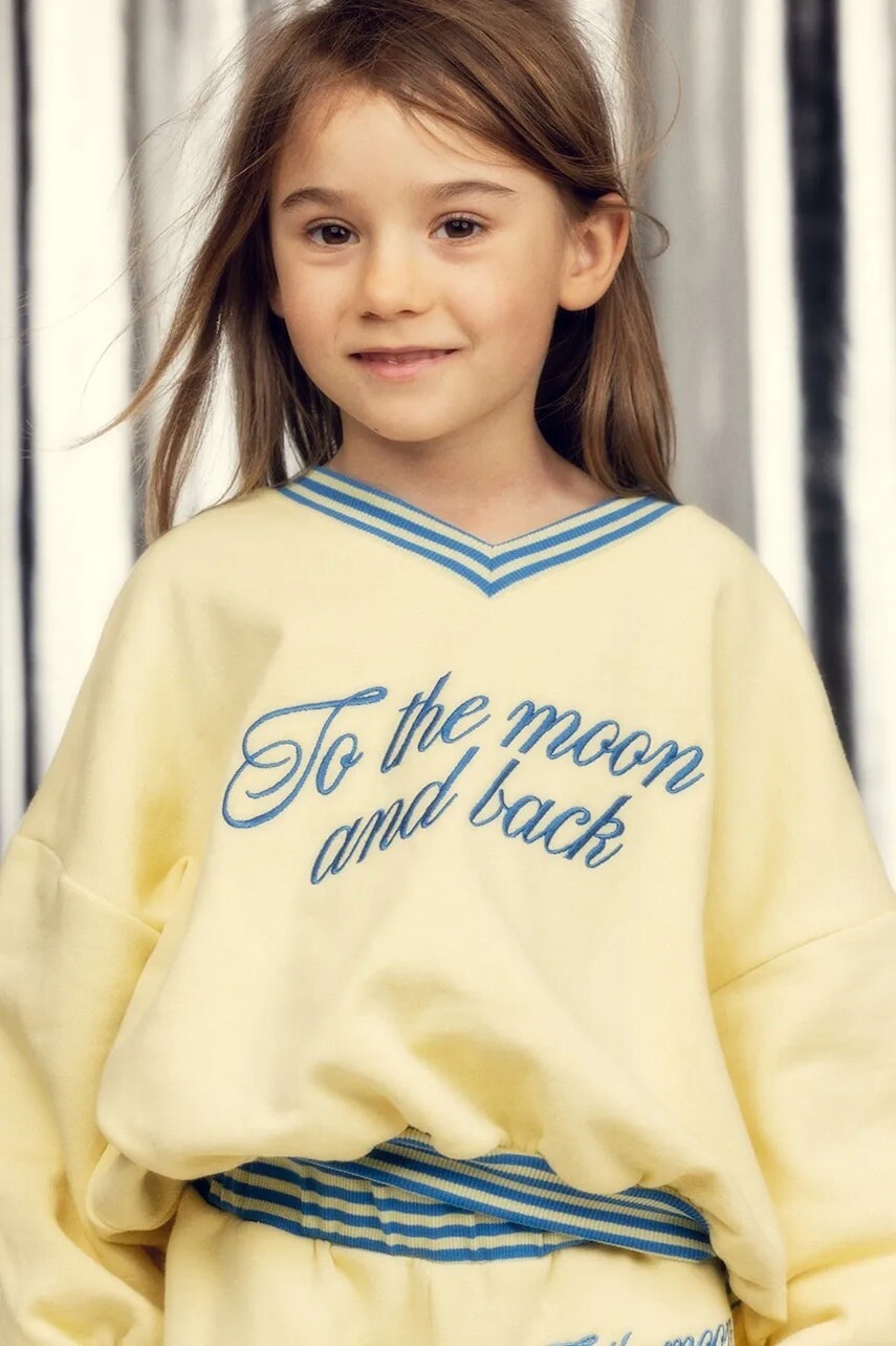 Mini Rodini detská bavlnená mikina To the moon