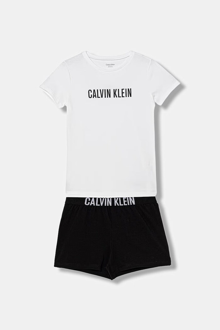 Calvin Klein Underwear dvojdielne pyžamo detské bavlnené s elastanom