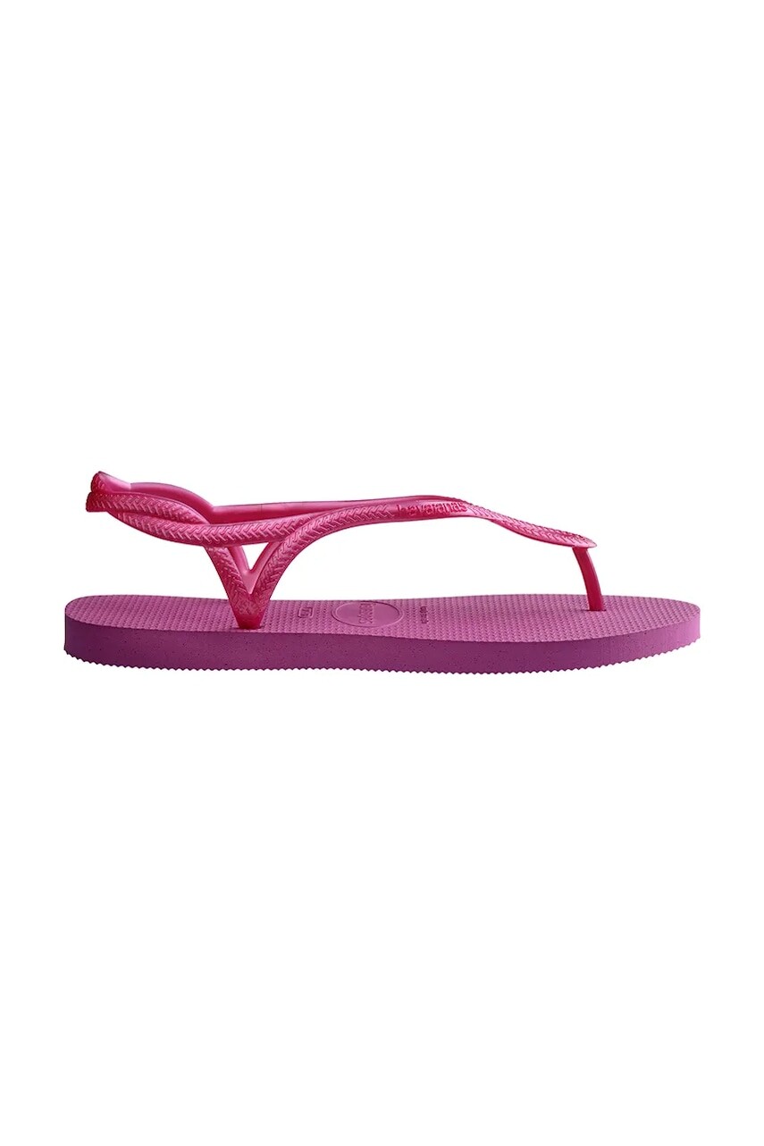 Havaianas sandále na plochom podpätku dámske LUNA