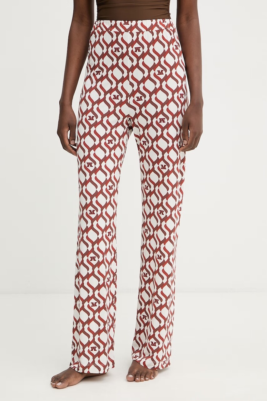 Max Mara Beachwear nohavice dámske z viskózy ABATE