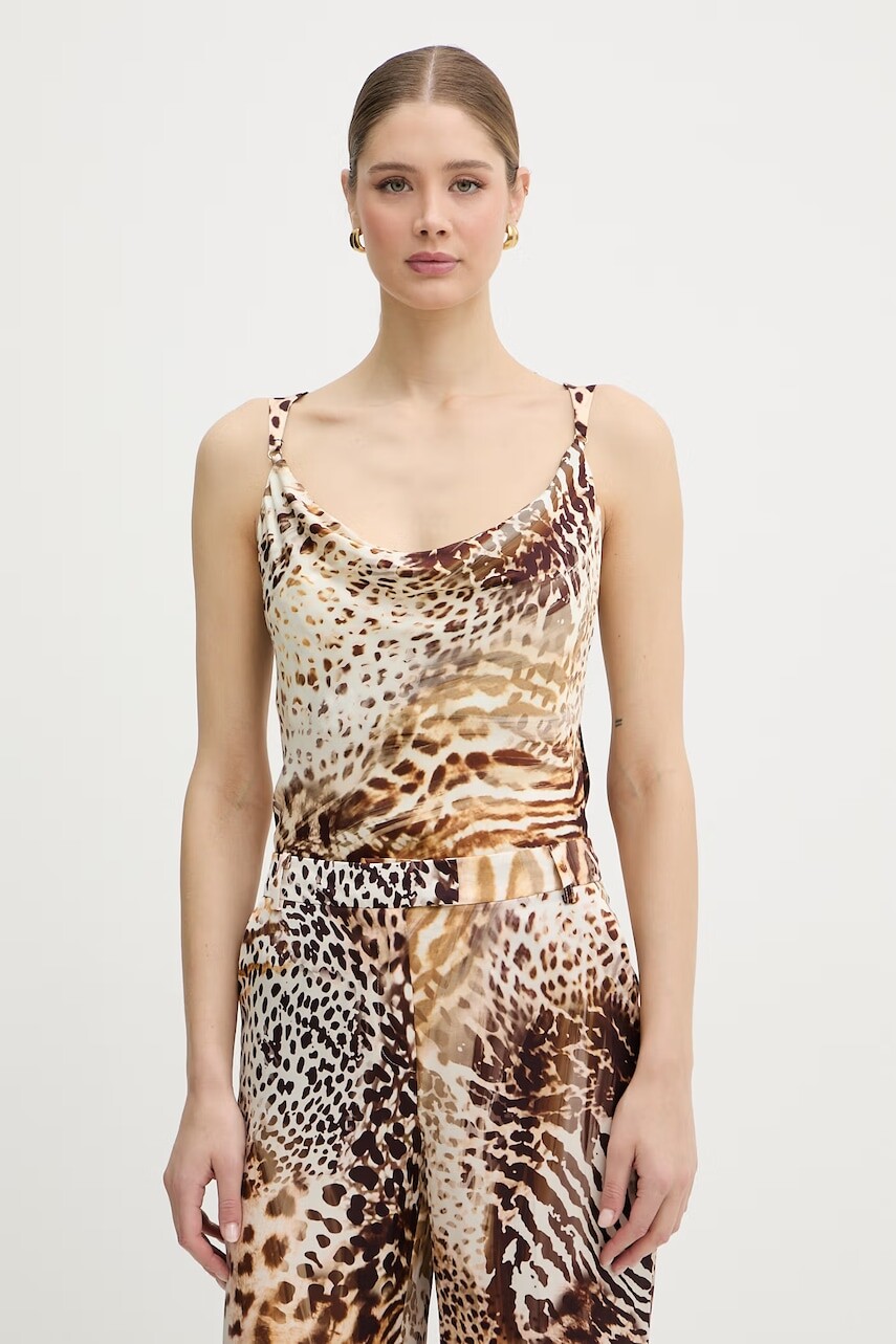 Marciano by Guess blúzka s ramienkami dámska z viskózy GWENDA
