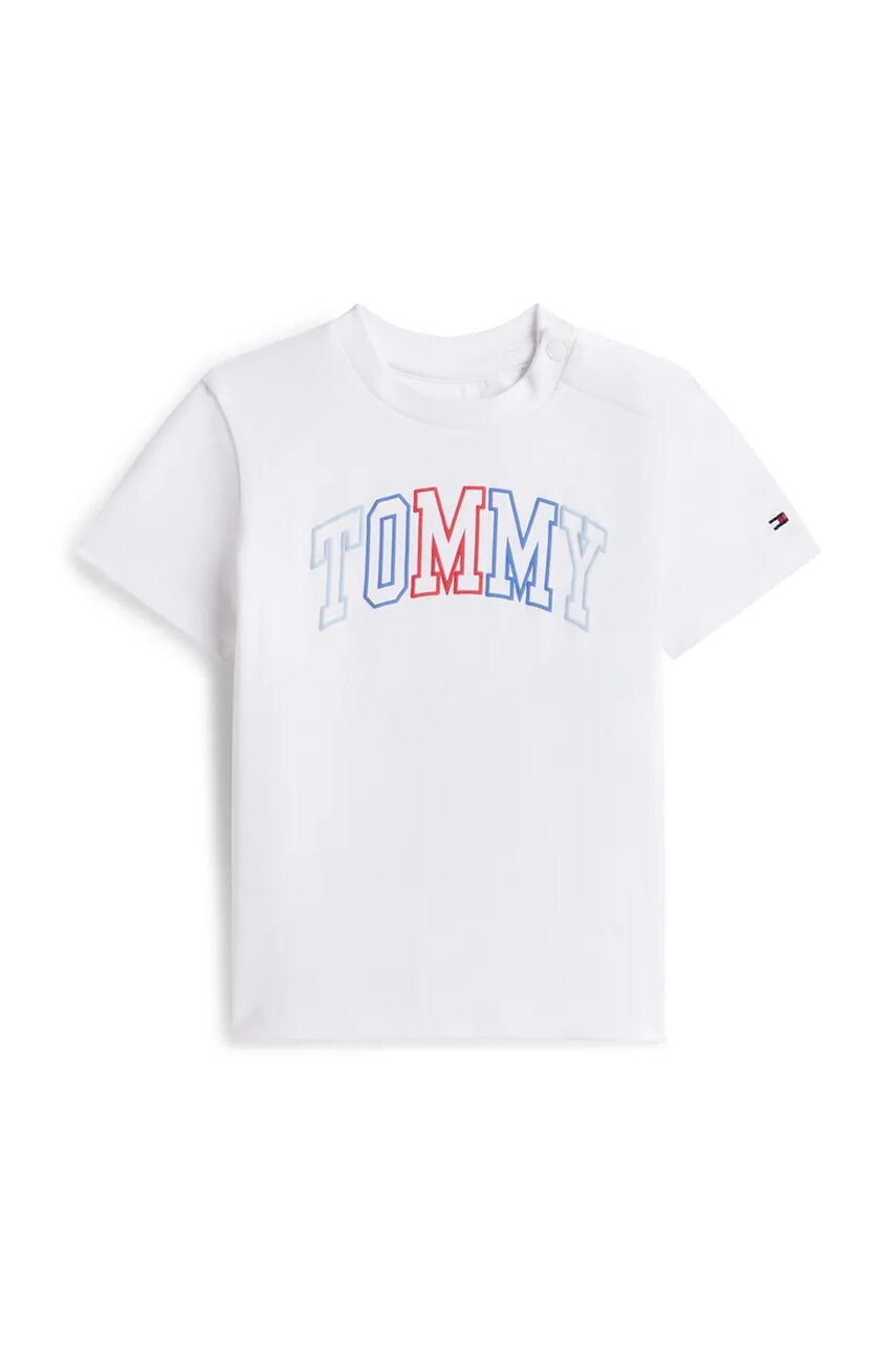 Tommy Hilfiger tričko detské bavlnené s elastanom